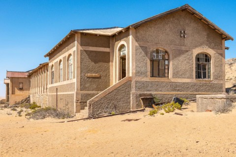 Ghost town Kolmanskop near Luederitz