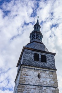 The inclined tower of the Oberkirche