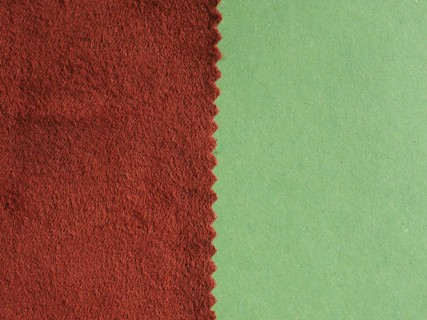 Brown fabric swatch sample