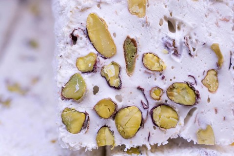 Load of traditional turkish delight lokum candy