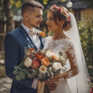 Bridal couple