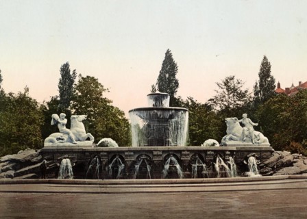 The Wittelsbach Fountain in Munich