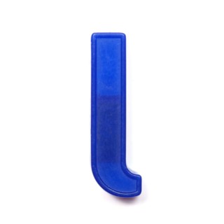 Magnetic lowercase letter L