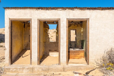 Ghost town Kolmanskop near Luederitz