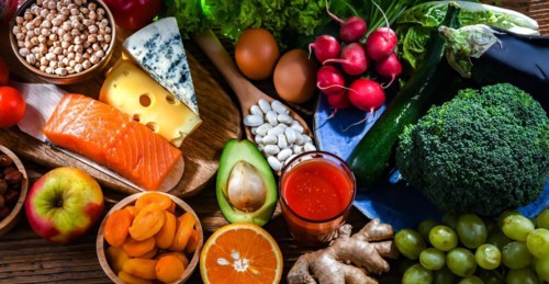 Food products representing the nutritarian diet which may improve overall health status
