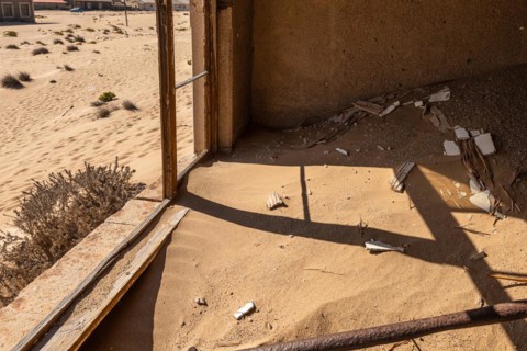 Ghost town Kolmanskop near Luederitz