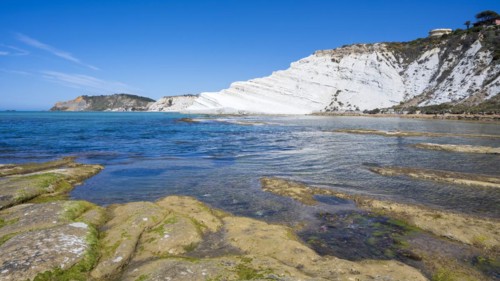 Chalk cliff Scala dei Turchi