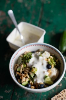 Salad with broccoli