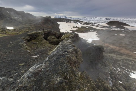 Fumarole at Leirhnjukur