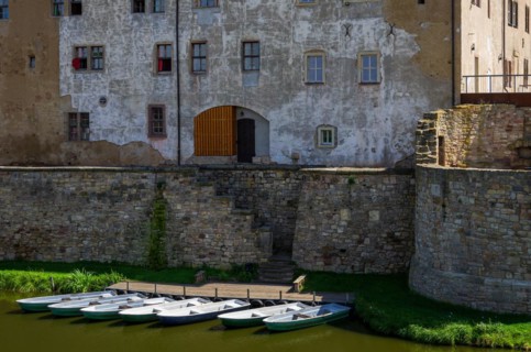 Parts of the building complex of Heldrungen Castle and Fortress