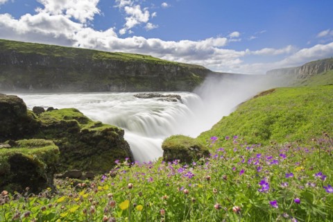 Gullfoss waterfall
