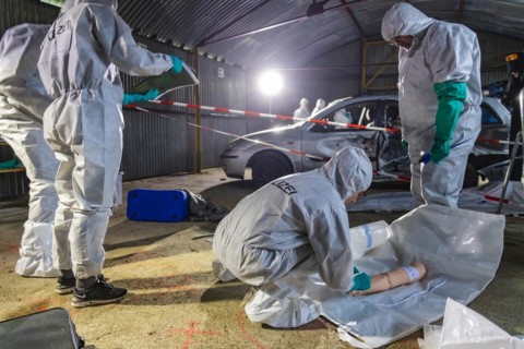 Securing evidence after a terrorist attack