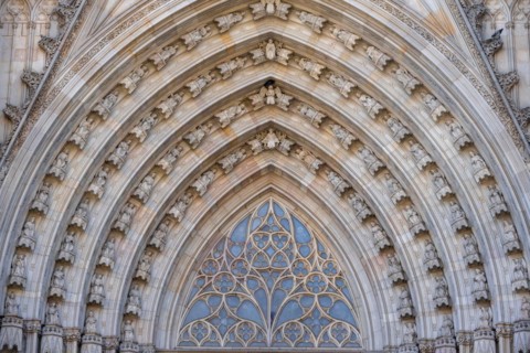 Detail of the facade
