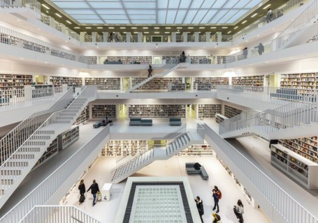 Stuttgart City Library at Mailaender Platz