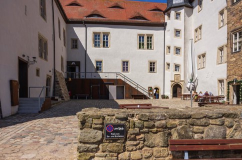 Parts of the building complex of Heldrungen Castle and Fortress