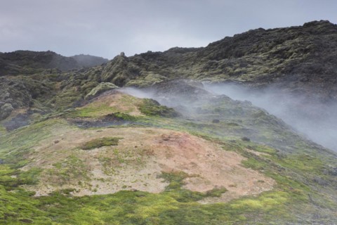 Fumaroles at Leirhnjukur