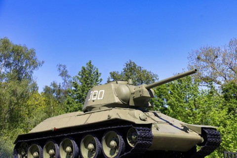 Soviet tank T 34 from 1943
