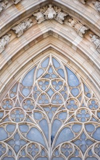 Detail of the facade