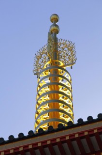 Takahata Fudo temple five story pagoda Tokyo Japan