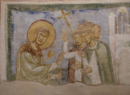 Crypt of frescoes with motifs from the life of Jesus Christ and St. Hermagoras