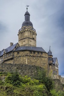 Falkenstein Castle in the Harz Mountains