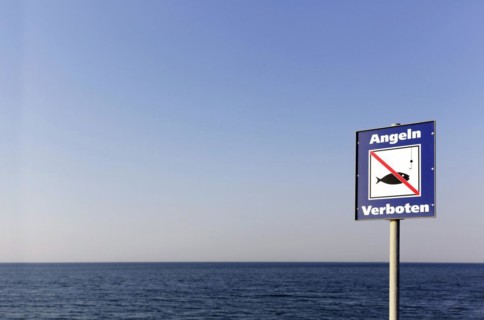 Fishing prohibited