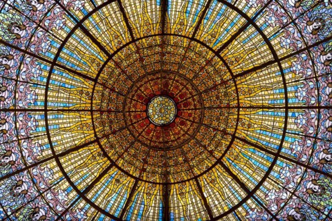 Artistic stained glass windows