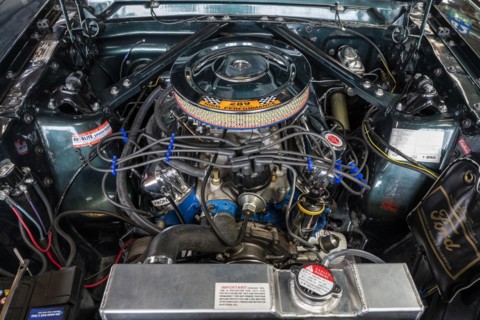 V8 engine with 5