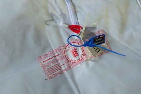 Securing evidence after a terrorist attack