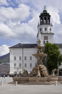 Residenzbrunnen on Residenzplatz