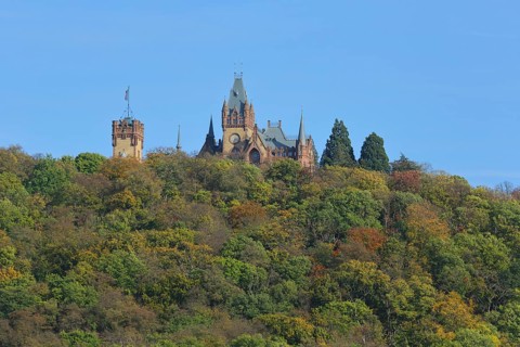 Drachenburg Castle built in 1884