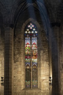 Stained glass window