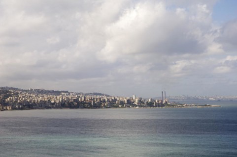 Mediterranean sea Beirut Lebanon