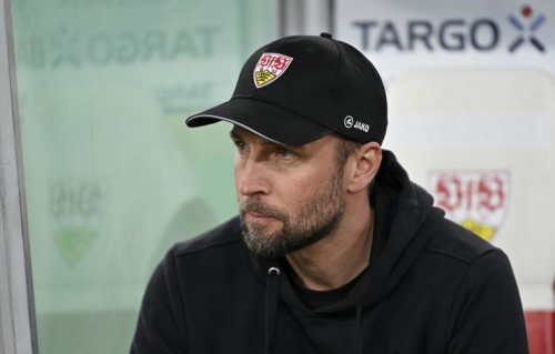 Coach Sebastian Hoeness VfB Stuttgart