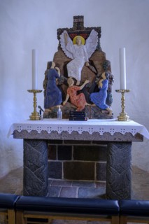 Altar and altarpiece of the Sankt Ols Kirke