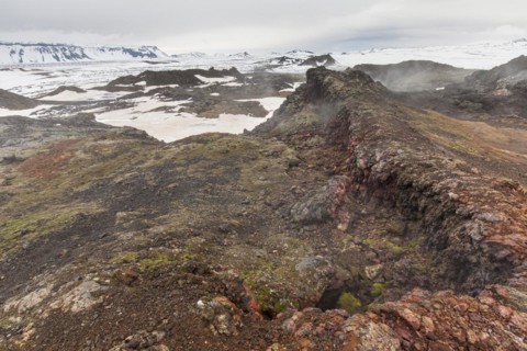 Fumarole at Leirhnjukur