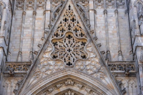 Detail of the facade