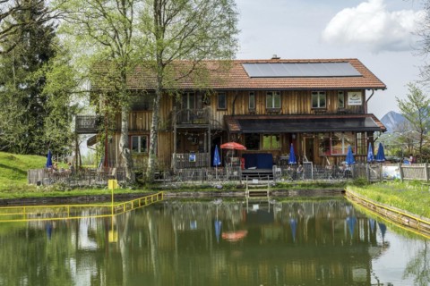 Moorstueble with natural outdoor pool