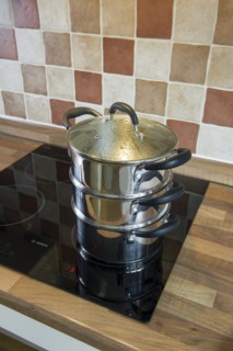 Multi level steamer