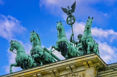 Roman Quadriga with the Germania on the Brandenburg Gate