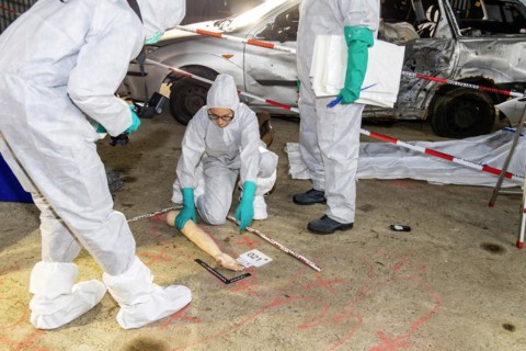 Securing evidence after a terrorist attack