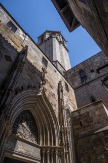 Entrance portal and tower
