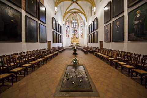 St. Thomas Church with the tomb of Johann Sebastian Bach