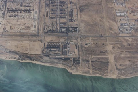 Industrial plant near Jeddah