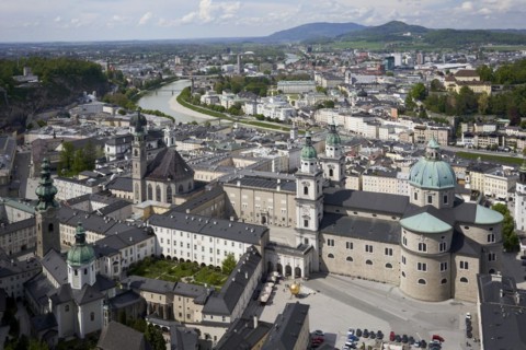 View from Hohensalzburg Fortress