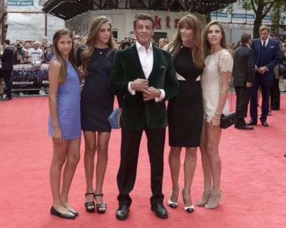 Sylvester Stallone attends the World Premiere of The Expendables 3 on 04.08.2014 at ODEON Leicester Square