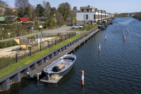 New housing development at Tegeler Hafen