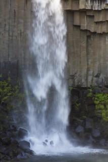 Basalt columns and Svartifoss