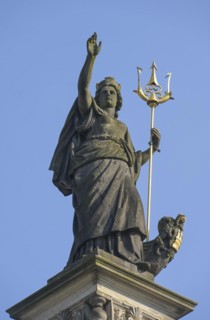 Female figure of Hansa