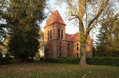 Village church of Gross-Ziethen